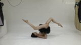 Galina Markova gymnastic leg scissors snapshot 11