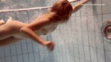 Paulinka and Brizgina swim naked and sexy snapshot 15