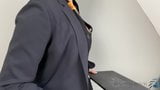 business meeting ends with cum on pantyhose -business-bitch snapshot 3