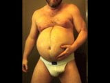 Macpurc Big Belly Jockstrap Hardon XTube Porn Video from snapshot 8