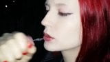 Redhead blowjob and deepthroat very sloppy cum in mouth snapshot 7