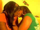 Black girls kissing snapshot 8