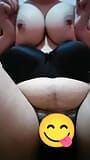 Toma mis tetas naturales en tus manos y aprieta snapshot 13