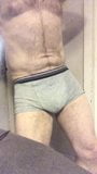 Old man tricked into a striptease snapshot 7