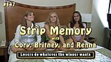 3 College Girls Play a Game of Strip Memory snapshot 1