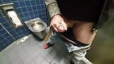 Toilettes publiques sur l'autoroute toilete jerkoff risqué plein plaisir snapshot 4