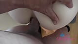 Das blonde schätzchen Maria Kazi fickte doggystyle, footjob, dann analsex, pOV snapshot 1