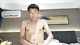 China jongen nieuwjaar eerste show masturbatie schattige tiener cam live uitzending snapshot 24