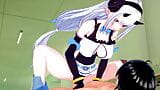 Yufine rides cowgirl  : Epic Seven Hentai Parody snapshot 2