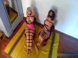 Two girls taped to chairs and toetied snapshot 20