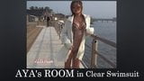 Aya's Room See through Swimsuit in public snapshot 14