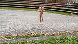 The naked slave is crossing the stage snapshot 3