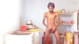 Part 3 Hot boy Rajeshplayboy993 Cooking video. Masturbating his big cock and moaning sounds snapshot 8