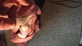 Rubbing my cock with soft jacket snapshot 6