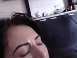 cam couple's quick cum facial snapshot 6