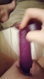 Fking my pussy with my dildo snapshot 6