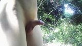 wank outside with flesh light cumming in a condom bad sound snapshot 2