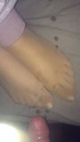 Cum on nylon feet 4 snapshot 3