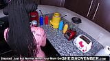 Just Act Normal When Your Stepmom Gets Home, Now Fuck Me! Innocent Babe Sheisnovember Skinny Pussy Fucked Hardcore BBC snapshot 3