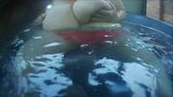 Mrs S big boobs in the Hot Tub. snapshot 4
