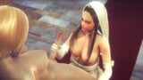 Хентай без цензури - Харука дрочить свого хлопця в її весільній сукні snapshot 1