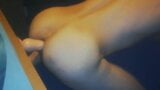 Junger Amateur-Twink nimmt Dildo Doggystyle snapshot 1