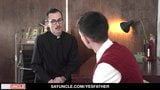 Hung Priest Barebacks Teen With Creampie snapshot 3