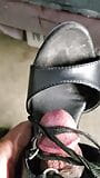 found customer workbag in her car dirty stripper heels snapshot 8