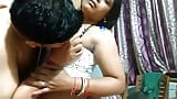 Indian Cute Wife Madhuri Sucking and Fucking Hard in Doggy N Cowgirl Position with Room Mate snapshot 10