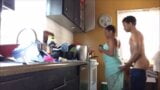 Big booty ebony fucked in kitchen snapshot 1