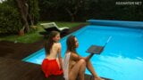 アナスタシア・オーシャンとマーファが水中裸 snapshot 3