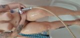シャワー中の巨乳のセクシーな石鹸の女の子 snapshot 5