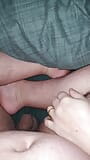 Will step mom hand slip on step son dick or not ??? snapshot 6