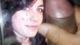 Pierced Brunette Blasted Across the Face with my Cumload snapshot 4