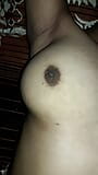 Indian Naked 18-year-old girl teen had a naked photo shoot in the hostel room. snapshot 16