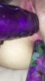 Wife enjoying NOT her step mom's vibrators! snapshot 4