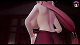 Genshin Impact - Yae Miko - Danse sexy en collants avec jouet sexuel (3D HENTAI) snapshot 4