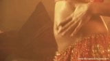 Sexy Belly Dancing Erotic Babe While Arousing Alone snapshot 4