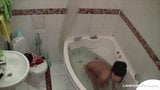 Bathtub masturbation of the breathtaking Asian girl snapshot 4