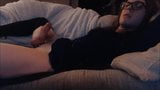 Großer Schwanz, Femboy Dom, Masturbation am Abend snapshot 10