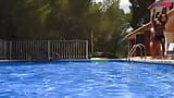 FULL SCENE STAXUS :: Passion with my friend in the pool. We finish in front of our friends snapshot 18