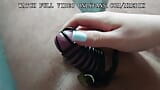 Ballbusting, Tease & Denial in Chastity! CBT Femdom BDSM by Mistress Redix snapshot 3