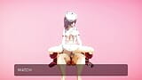 Kancolle Kiso Menari dan Seks Cowgirl Creampie Undress NSFW Mmd 3D snapshot 10