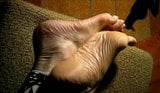 Beautiful mature feet with sexy big bunions snapshot 12