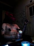 Playing with myself naked with nipples pumps and pigmask snapshot 8