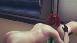 Yaoi femboy - midori anallingus en zonder condoom in een trein - ongecensureerd snapshot 3