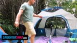 DaughterSwap - Stepdads Teach Their Cute Stepdaughters How To Satisfy Men While Camping In The Woods snapshot 2