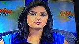 Cum tribute to hot news anchor snapshot 1