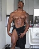 Black male muscle hunk snapshot 3