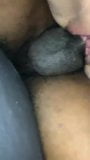 My lover cums inside my pussy while husband records snapshot 9